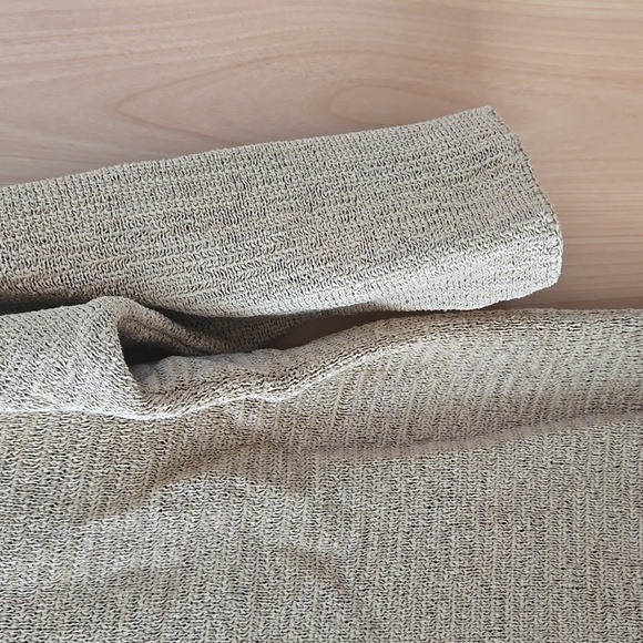 Jones New York Tan Knit Top, VGUC, Quiet Lux Vibes, Comfort Chic, Medium - Picture 2 of 9